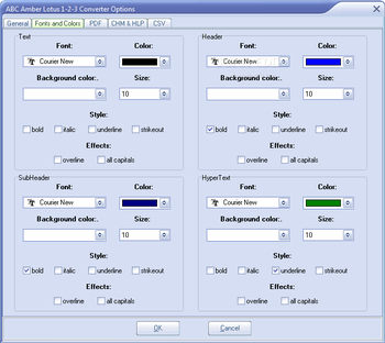 ABC Amber Lotus 1-2-3 Converter screenshot 4