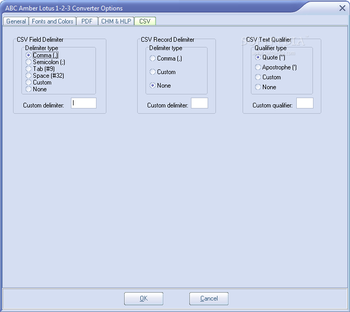 ABC Amber Lotus 1-2-3 Converter screenshot 6