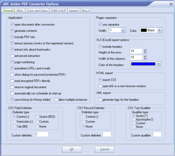 ABC Amber PDF Converter screenshot 2