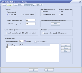 ABC Amber PDF Converter screenshot 3