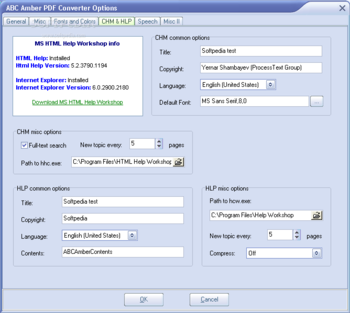 ABC Amber PDF Converter screenshot 4