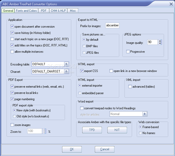 ABC Amber TreePad Converter screenshot 3