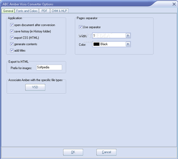 ABC Amber Visio Converter screenshot 2