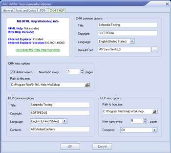 ABC Amber Visio Converter screenshot 3