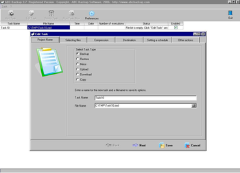 ABC Backup screenshot 2