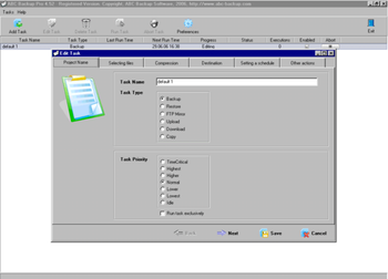 ABC Backup Pro screenshot 2