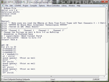 ABC Editor screenshot