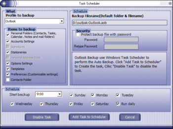 ABC Outlook Backup screenshot 8