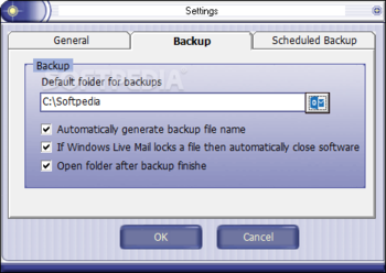 ABC Windows Live Mail Backup screenshot 7