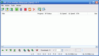 ABC [ Yet Another Bittorrent Client ] screenshot