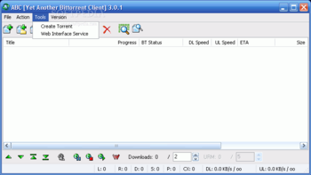 ABC [ Yet Another Bittorrent Client ] screenshot 3