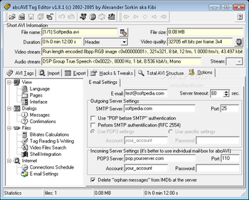 abcAVI Tag Editor screenshot 7
