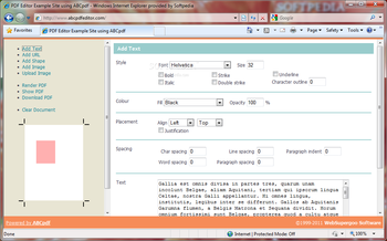 ABCpdf screenshot 2