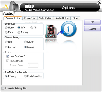 Abdio Audio Video Converter screenshot 2