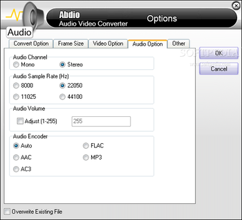 Abdio Audio Video Converter screenshot 5
