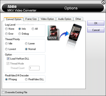 Abdio MKV Video Converter screenshot 2