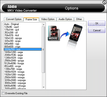 Abdio MKV Video Converter screenshot 3