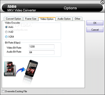Abdio MKV Video Converter screenshot 4