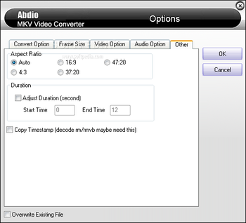 Abdio MKV Video Converter screenshot 6