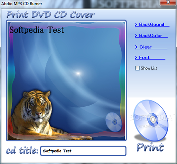Abdio MP3 CD Burner screenshot 4