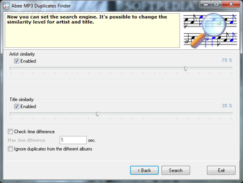 Abee MP3 Duplicates Finder screenshot 4