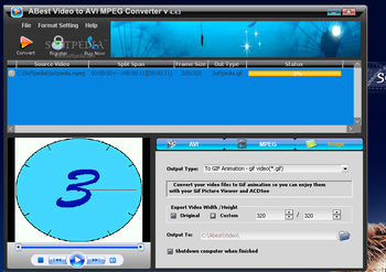 ABest Video to AVI MPEG Converter screenshot 3