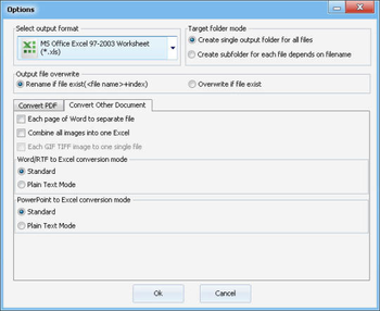 Abex All to Excel Converter screenshot 2