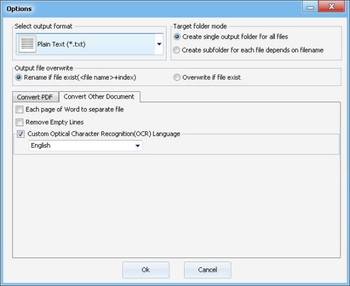 Abex All to Text Converter screenshot 2