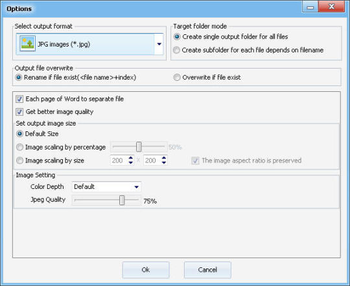 Abex Word to All Converter screenshot 2