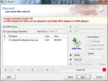 ABF CD Blaster screenshot 2