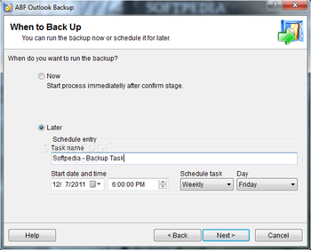 ABF Outlook Backup screenshot 6