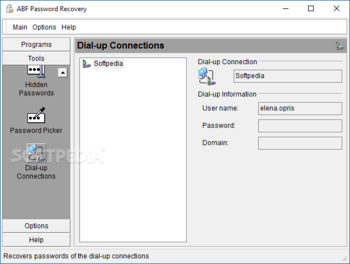 ABF Password Recovery screenshot 2