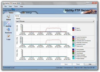 Ability FTP Server screenshot