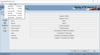 Ability FTP Server screenshot 13
