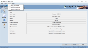 Ability FTP Server screenshot 14
