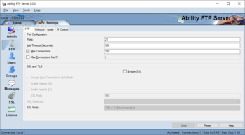 Ability FTP Server screenshot 6