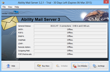 Ability Mail Server screenshot