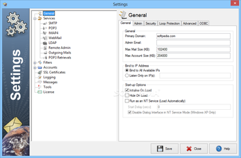 Ability Mail Server screenshot 2