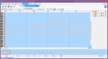 Able MIDI Editor screenshot 3