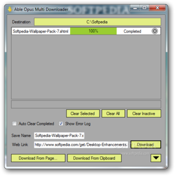 Able Opus Multi Downloader screenshot