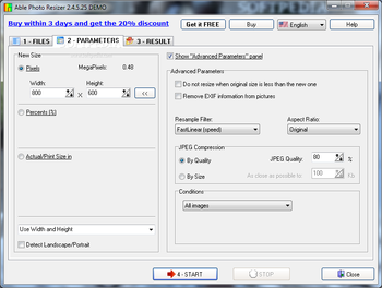 Able Photo Resizer screenshot 2