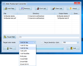 Able PostScript Converter screenshot 2