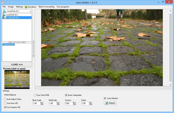 Able RAWer screenshot