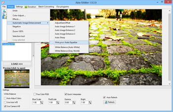 Able RAWer screenshot 2
