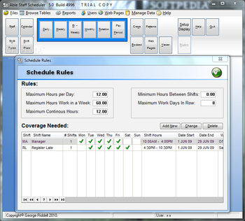 Able Staff Scheduler screenshot 12