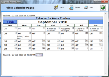 Able Staff Scheduler screenshot 3