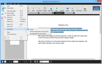 Able2Extract Professional screenshot 3