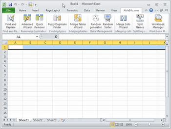 Ablebits.com Addins Collection for Excel screenshot