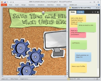 AbleBits.com Note&Do for Microsoft Office screenshot