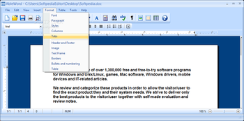 AbleWord screenshot 3